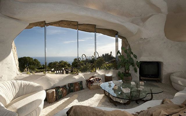 Obytný prostor casa cueva