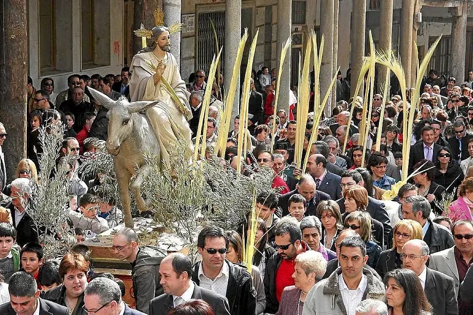 Průvod o Domingo de Ramos