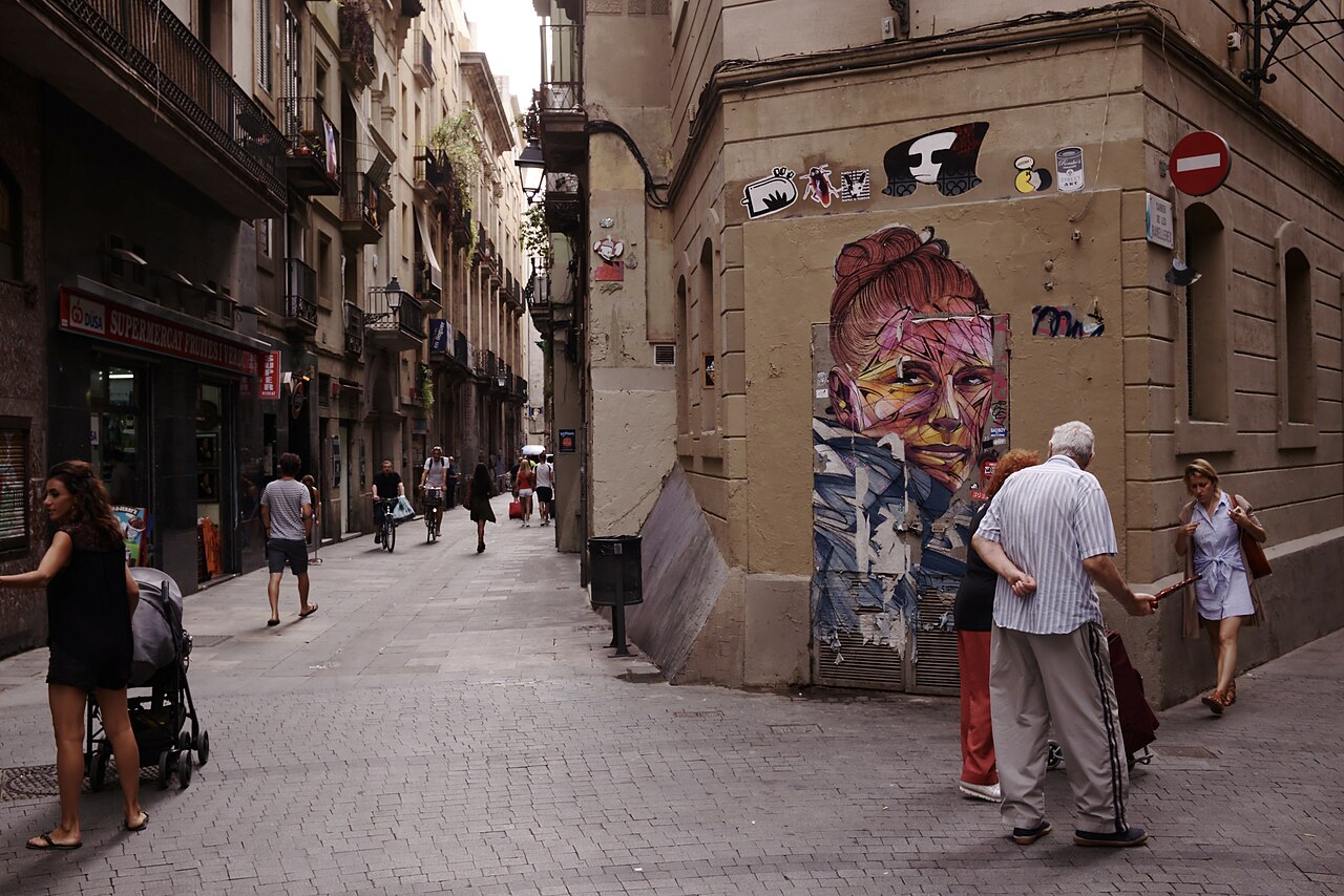 Čtvrť Lavapiés v Madridu